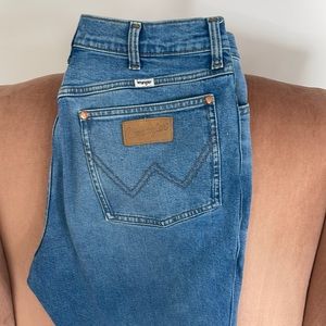 Westward high rise boot cut
